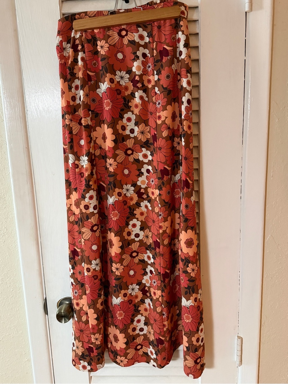 Altar’d State Retro Floral Maxi Skirt - Picture 3 of 6
